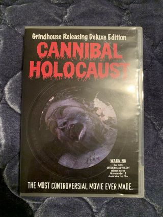 Cannibal Holocaust (dvd,  2005,  2 - Disc Set,  Unrated Deluxe Edition) Rare Gross