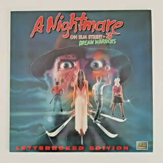 Nightmare On Elm Street 3 Dream Warriors Laserdisc Horror Letterbox Edition Rare