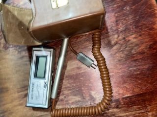 Digital Acu - Probe Type K Thermocouple Rare With Papers An Leather Case