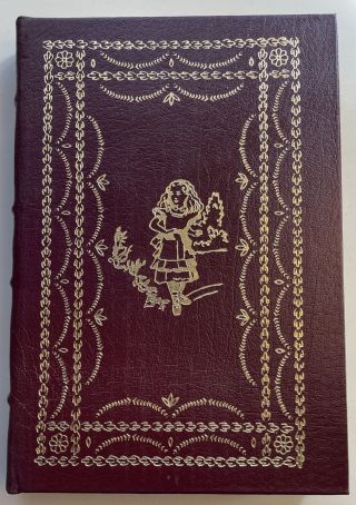 Easton Press Leather Bound Book Through The Looking - Glass By Lewis Carroll Rare