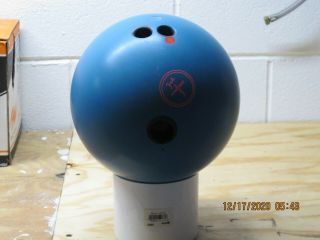 Rare Blue Urethane Faball Hammer Bowling Ball 14.  2