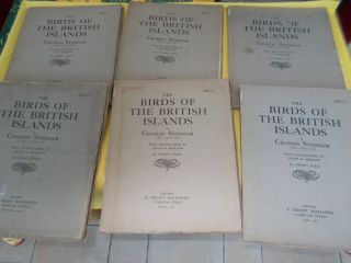 Charles Stonham.  The Birds Of The British Islands.  Parts 1 To Vi.  1906/7.  Rare