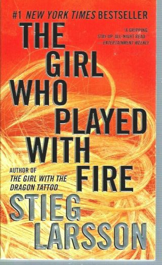 The Girl Who Played With Fire By Stieg Larsson (2010 Paperback) 25 Off 3,  Items