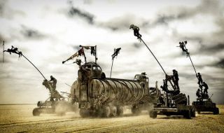 122 Mad Max 4 Fury Road - Fight Shoot Car Usa Movie 23 " X14 " Poster