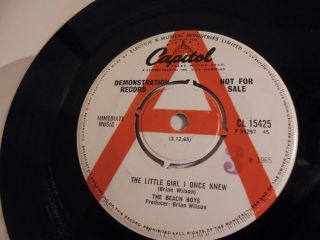 The Beach Boys The Little Girl I Once Knew 1965 Rare Capitol Demo 45