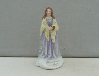 Rare Antique Bisque Porcelain Figurine Of Harriet Beecher Stowe Anti Slavery