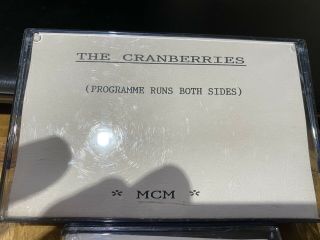 The Cranberries Mega Rare Mcm Official Live Cassette Promo