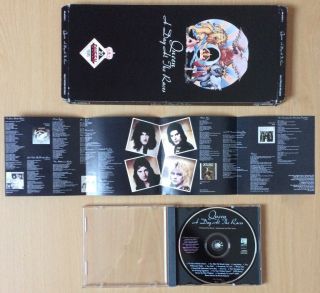 Rare Queen CD A Day At The Races Album Long Box Hollywood Records USA Import 3