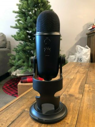 Blue Yeti Usb Microphone - Black - Rarely /
