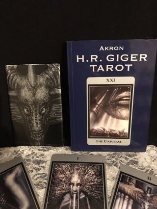 H.  R.  Giger Tarot Box - Set The Universe By Akron (rare Rare Rare)