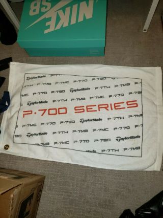 Taylor Made P 700 Series Golf Towel Tour Only Rare