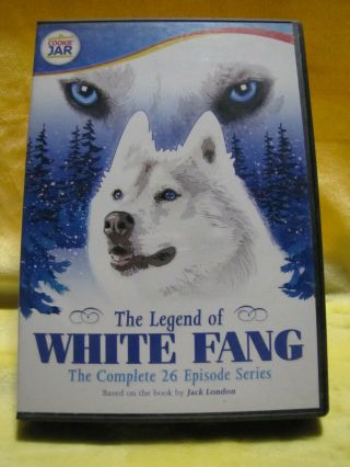 The Legend Of White Fang: The Complete Series (dvd,  2010,  3 - Disc Set) Rare