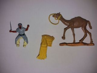 Arabian Timpo / Desert Warrior On Camel - Very Rare Yellow Blanket - Sahara - 19
