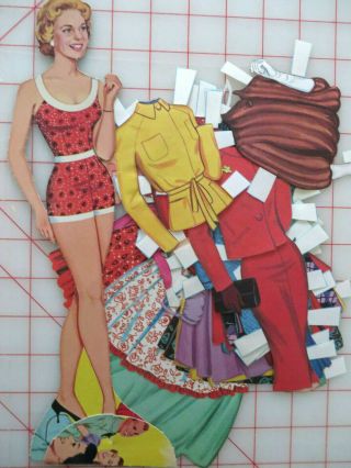 1962 Molly Bee Country Singer Paper Dolls Cut Out - No Folder