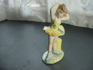Vintage Rare Ceramics Arts Studio Little Ballerina " Pansy " Circa 1952 Mad.  Wisc