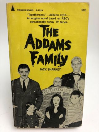 The Addams Family Jack Sharkey Pyramid Tv Tie In 1st Printing