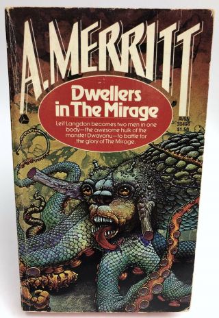 Dwellers In The Mirage A.  Merritt Avon Science Fiction