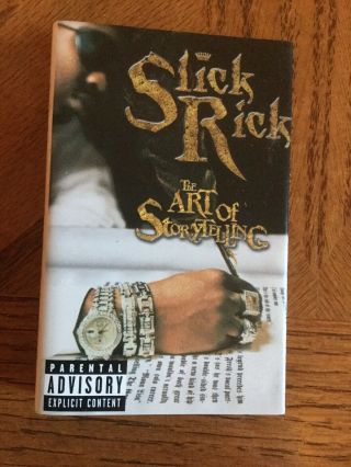 Slick Rick The Art Of Storytelling Def Jam 314558 9364 Rap Vintage Cassette Tape