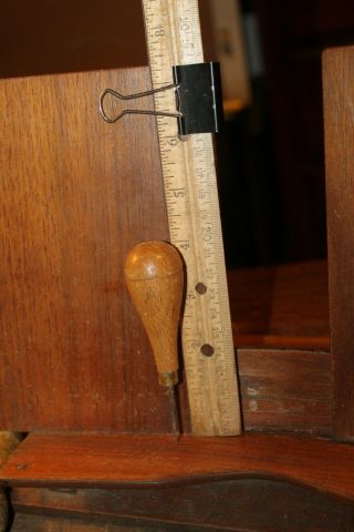 Antique Wood Handle Carving Awl