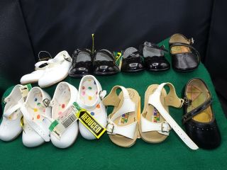 Vintage Large Size Doll Shoes 4 - 1/2” - 4 - 3/4” Lg.