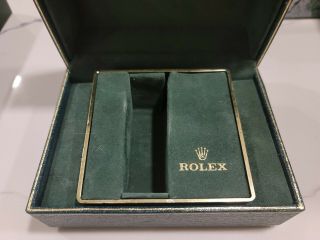 Vintage Rolex Green Watch Box Rare 2