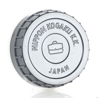 :nikon Nippon Kogaku S Mount Rangefinder Rear Lens Cap For 50mm Lenses [rare]