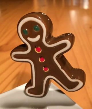 Nora Fleming Mini Rare Gingerbread Man Boy Can 