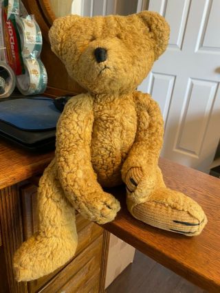 Vintage Pre - Loved Handsome Russ Teddy Bear Fitzimmons 16 "
