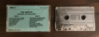 Rare Smiths “hatful Of Hollow” Promo Cassette Tape,  Reprise Records Wea 1984