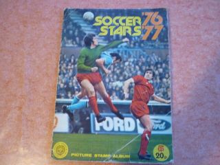 Rare Soccer Stars Fks 76/77 Album 100 Complete
