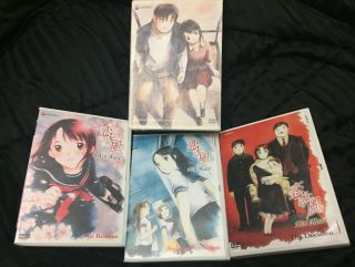 Anime Koi Kaze - Complete Series (dvd,  2006,  3 - Disc Set).  Rare And Oop.