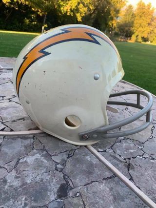 Rare Vintage Early San Diego Chargers Helmet By Rawlings