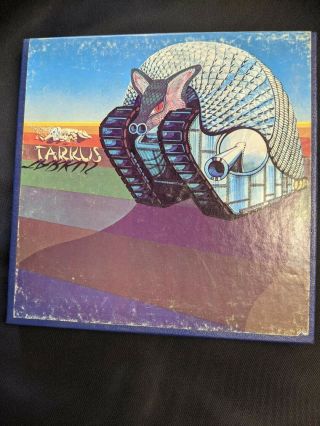 Rare Vintage Emerson Lake & Palmer Tarkus M9900 Reel To Reel 4 Track 7 1/2 Ips