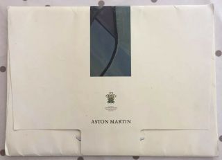 Aston Martin Virage & Volante Brochure Set Pack X2 & Main Folder 1990 - Rare Set