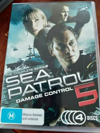Sea Patrol Complete Series 5 Damage Control Season Five Fifth (dvd 4 Discs) Rare