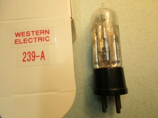 Western Electric 239 - A Vacuum Tube.  Rare And Collectable.  We Co 239a
