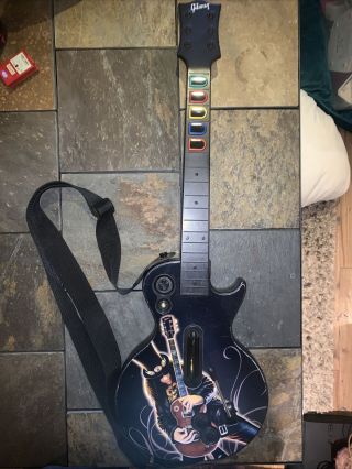 Xbox 360 Guitar Hero Gibson Les Paul - Rare Slash Faceplate