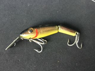 Vintage L & S Bait Co.  Jointed Spin Mirrolure Usa Fishing Lure,  See Pictures