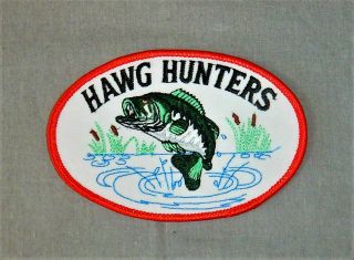 Hawg Hunters Bass Patch - 4 3/8 " X 3 "