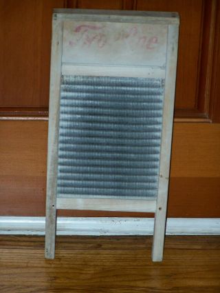 Two In One Jr.  Washboard,  Very Vintage.