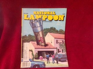 Vintage (oct. ,  1980) National Lampoon,  Adult Humor: " Aggression " Edition