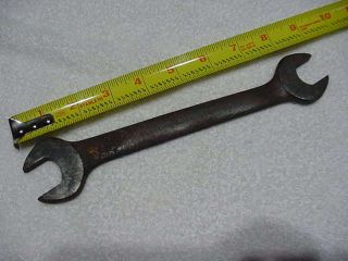 Western Auto Stores 2731a Open End Wrench Vintage Antique 7/8 & 3/4 Car Truck