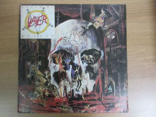 Slayer - South Of Heaven Korea Vinyl Lp Rare Label And Sleeve