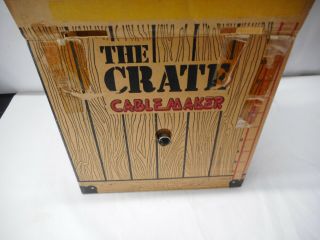 Rare Vintage Crate Cable Maker Kit For Guitar Cable Making