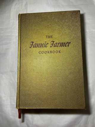 Vintage The Fannie Farmer Cookbook 1965 Eleventh Edition 11th Hardcover Edition