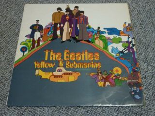 The Beatles - Yellow Submarine - Rare Uk Stereo 2nd Press Lp - 3/1 - Ex/vg
