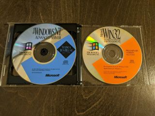 Ultra Rare: 1993 Windows Nt 3.  1 Advanced Server June Beta & Win32 Sdk March Beta