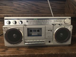 Rare Emerson Mm799 Boombox Radio Cassette By Magnasonic (15x6x4 )