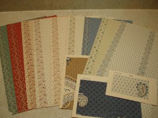 Dollhouse Miniatures Wallpaper With Coordinating Fabric Swatches