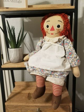 Vintage Raggedy Ann Doll 31 " (pre - 1970)